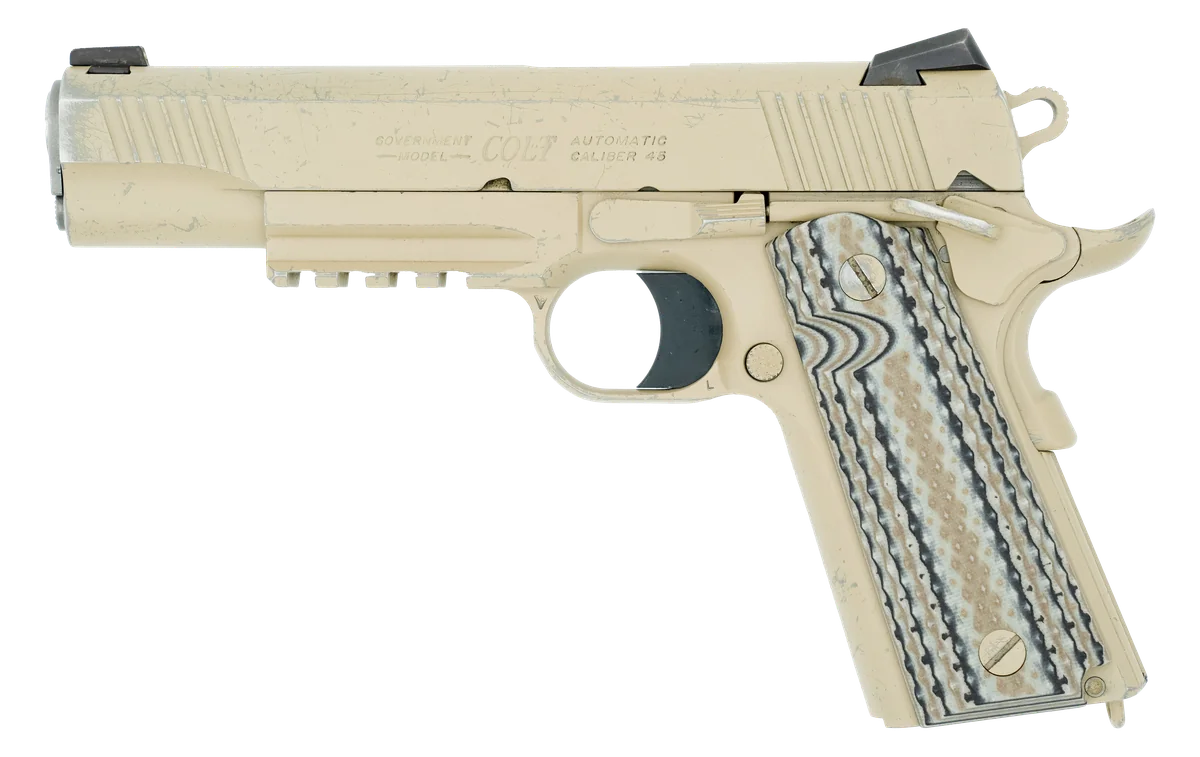 Colt M45A1 Variation 27, left profile