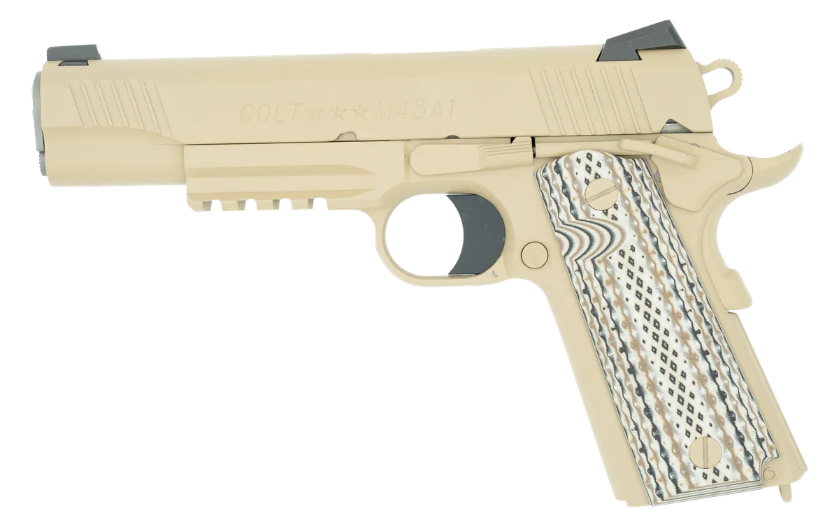 Colt M45A1 Variation 4a, left profile